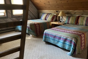 16 First Upstairs Bedroom with Ladder to Loft